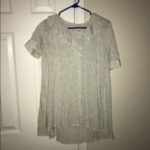 Anthropology high low shirt